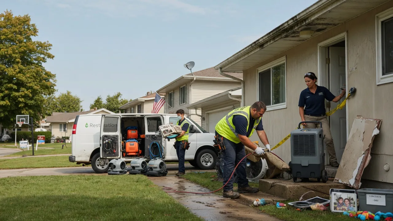 Water Damage Restoration in New Freedom, PA near me